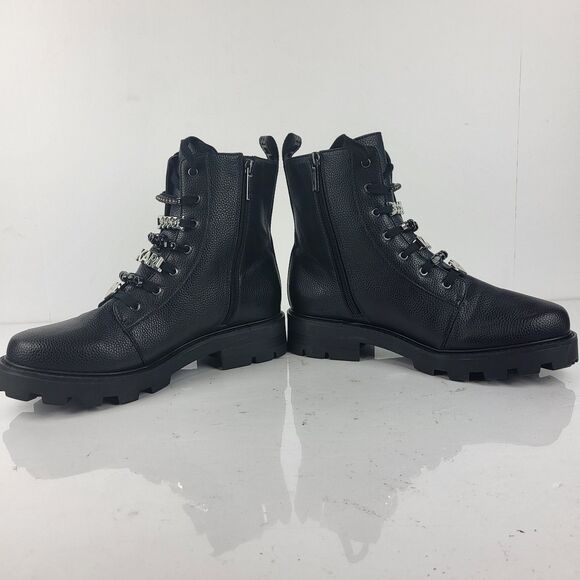 Karl Lagerfeld Paris Everyday Cold Weather Mela Combat Boot 9.5 M - Picture 5 of 11